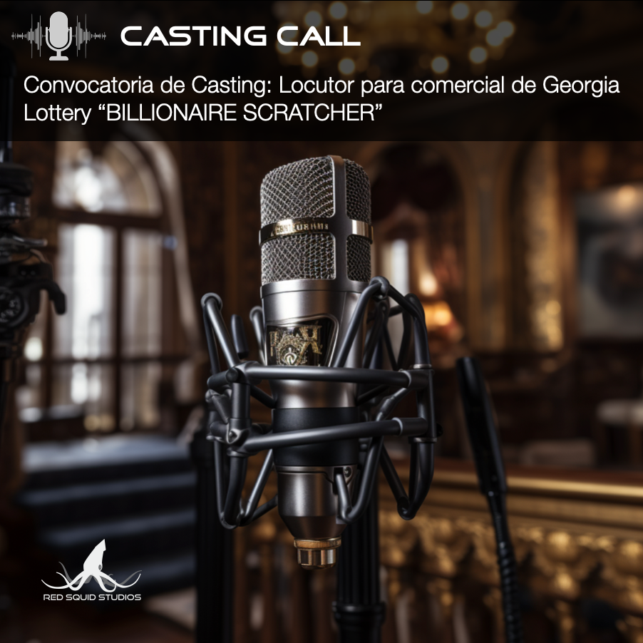 Casting Spanish Billionaire Scratcher Announcer