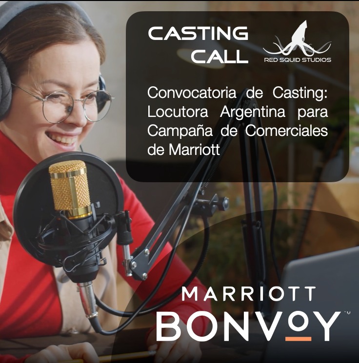 Imagen Marriot casting redsquidstudios argentina