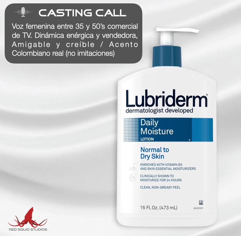 Lubriderm Casting Redsquid Image